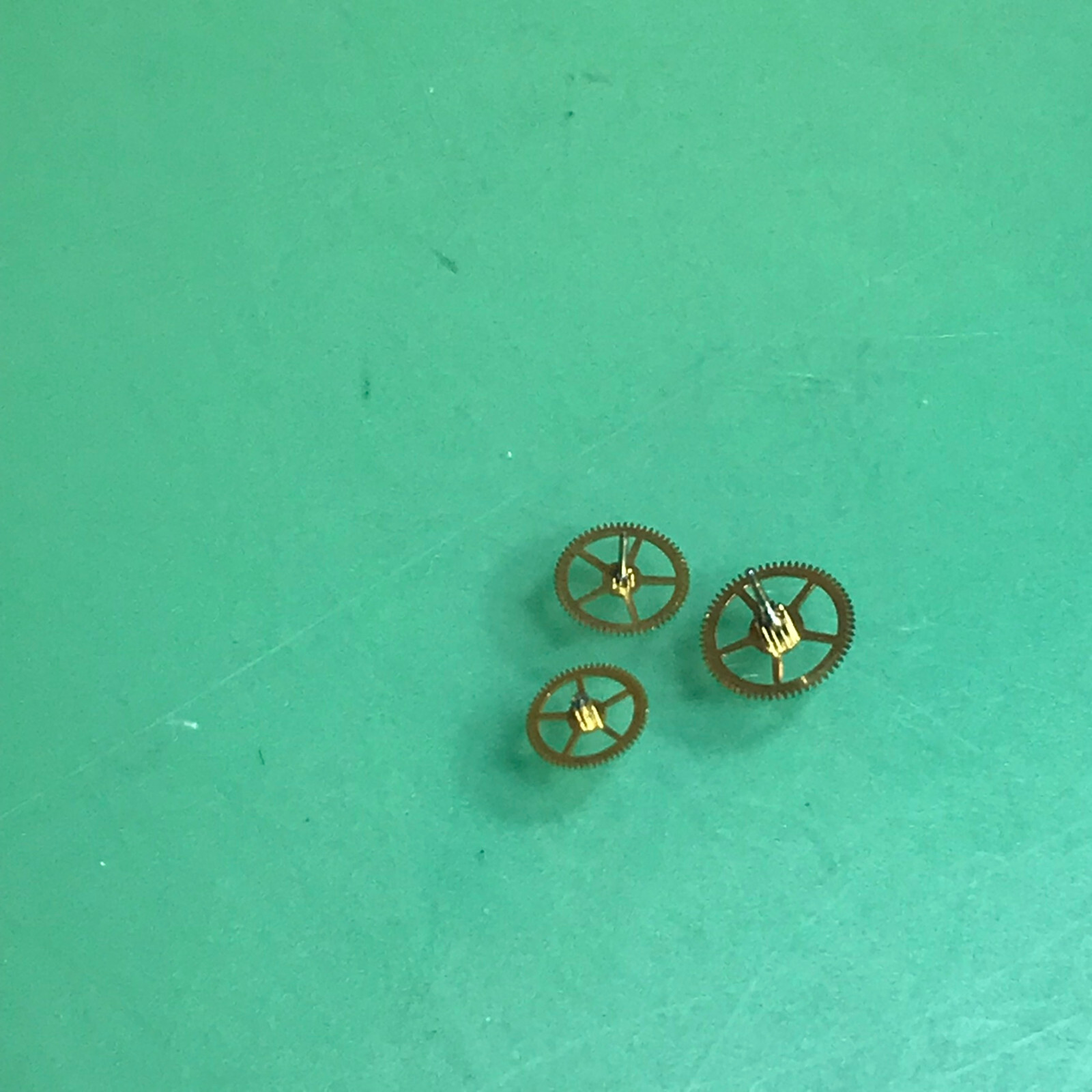 Elgin Cal. 655 Power Train Wheels Original Watch Parts / V42