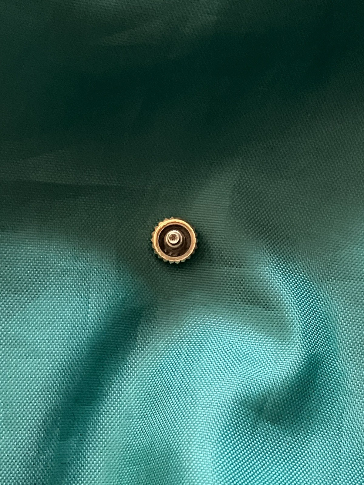 Genuine Rolex 18K Yellow Gold 6mm Crown for older earlier /Datejust 36 models