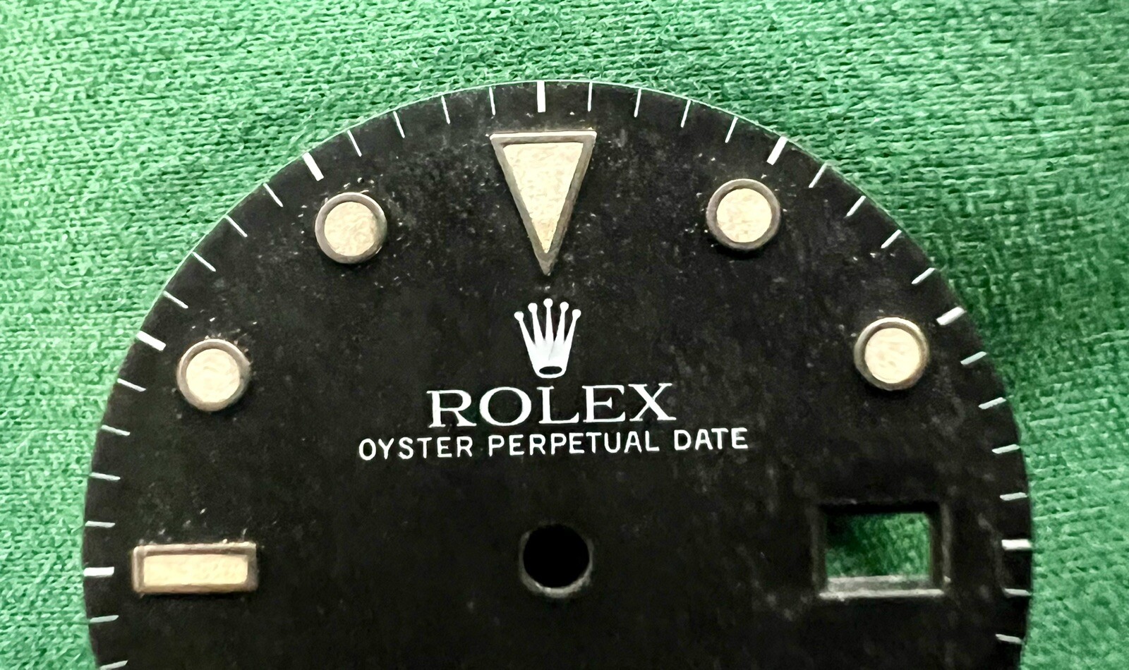 Authentic Rolex Submariner Date 40mm Black Tropical Dial 16800 16610 – OC#281