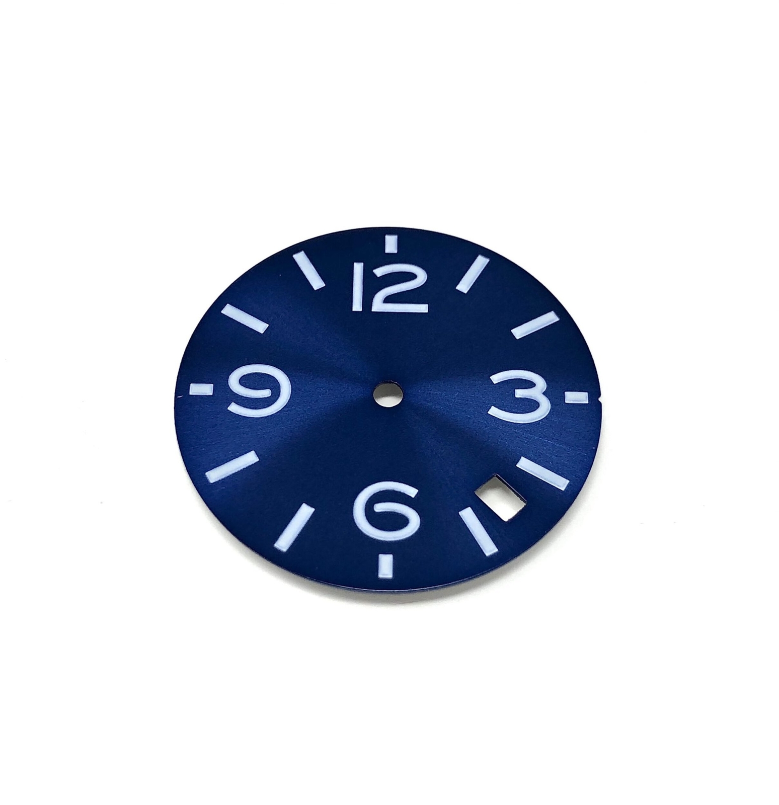 Dark Blue Sunburst Spork Watch Dial – 28.5mm – CT802