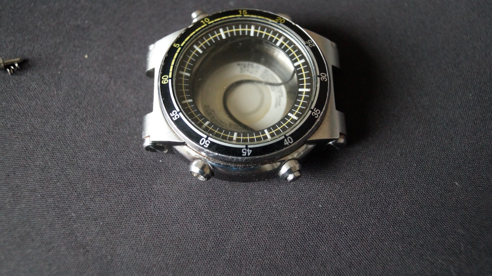 H024 vintage Seiko watch case Analog Digital Sportura Ignition quartz for parts