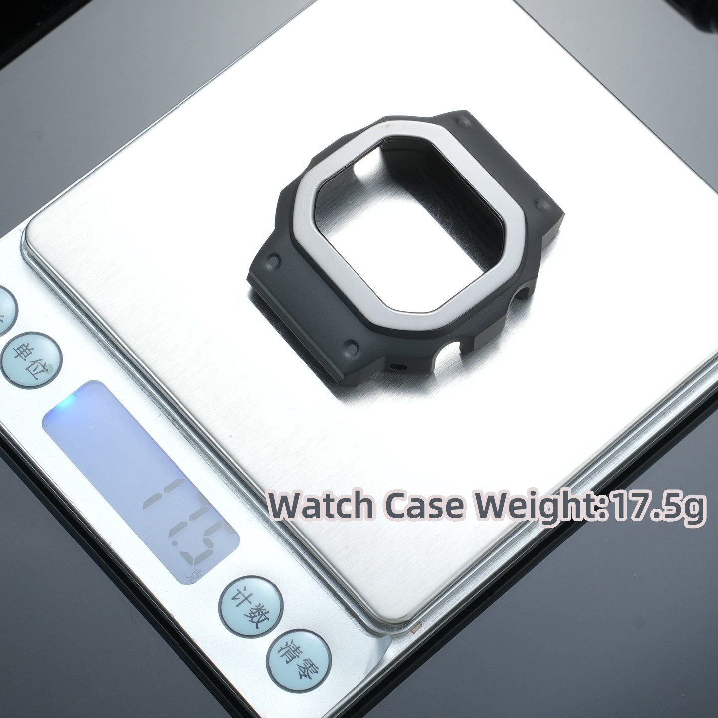 For Casio DW-H5600 Modified Titanium Watch Strap Metal Case DWH5600 Bracelet Man