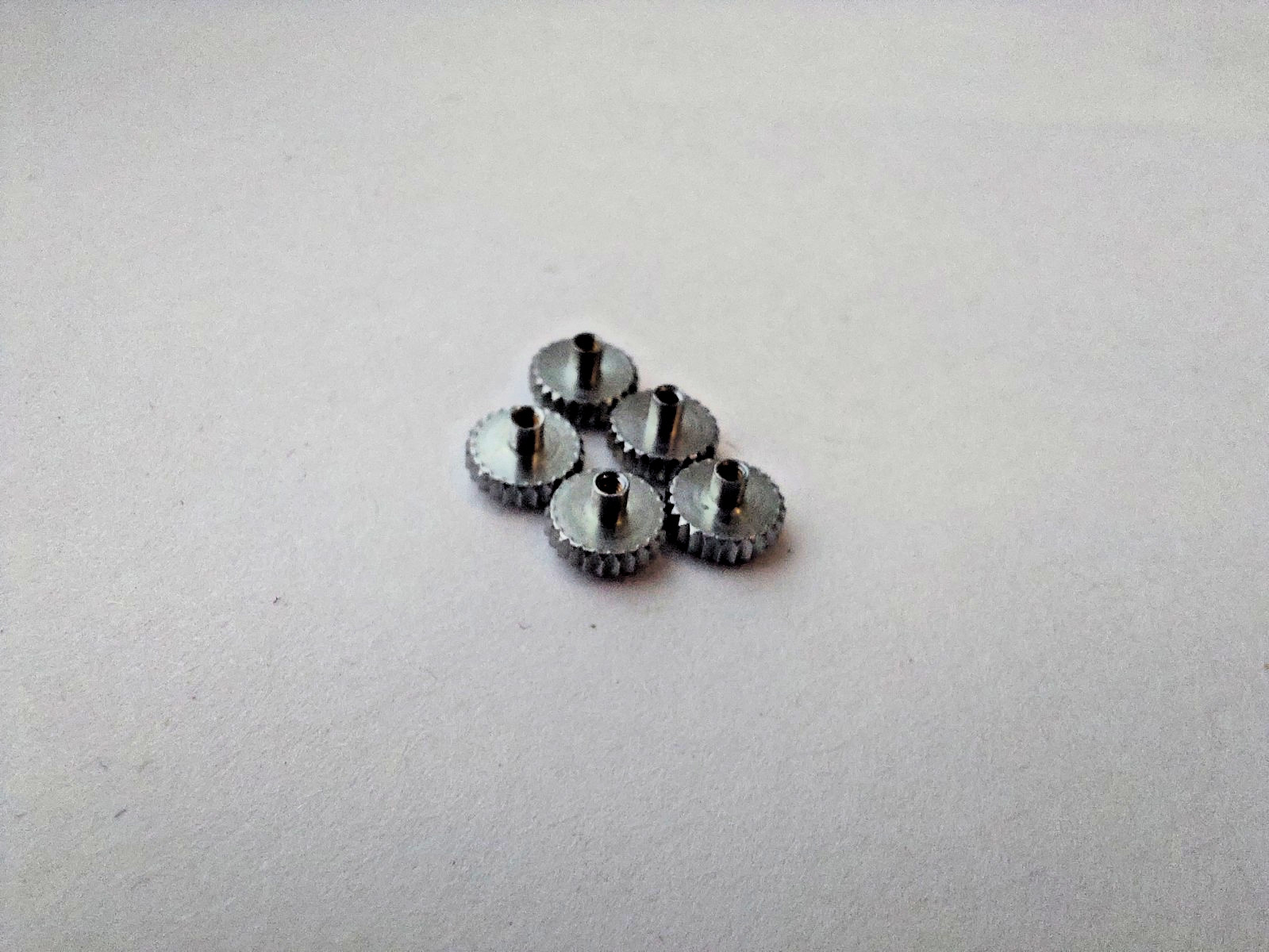 Soviet Crown set of 5 pcs for Pobeda and Zim Soviet Russian watches (Original)