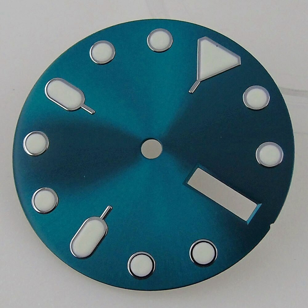 28.5mm Watch Dial Face Fit NH36/NH36A Automatic Movement 3/4 o’clock Luminous