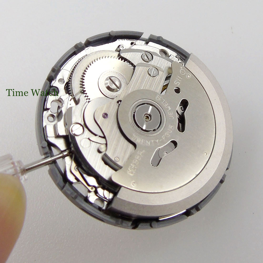 Japan NH38/NH38A Automatic Watch Movement Date Display 21600 BPH 24 Jewels