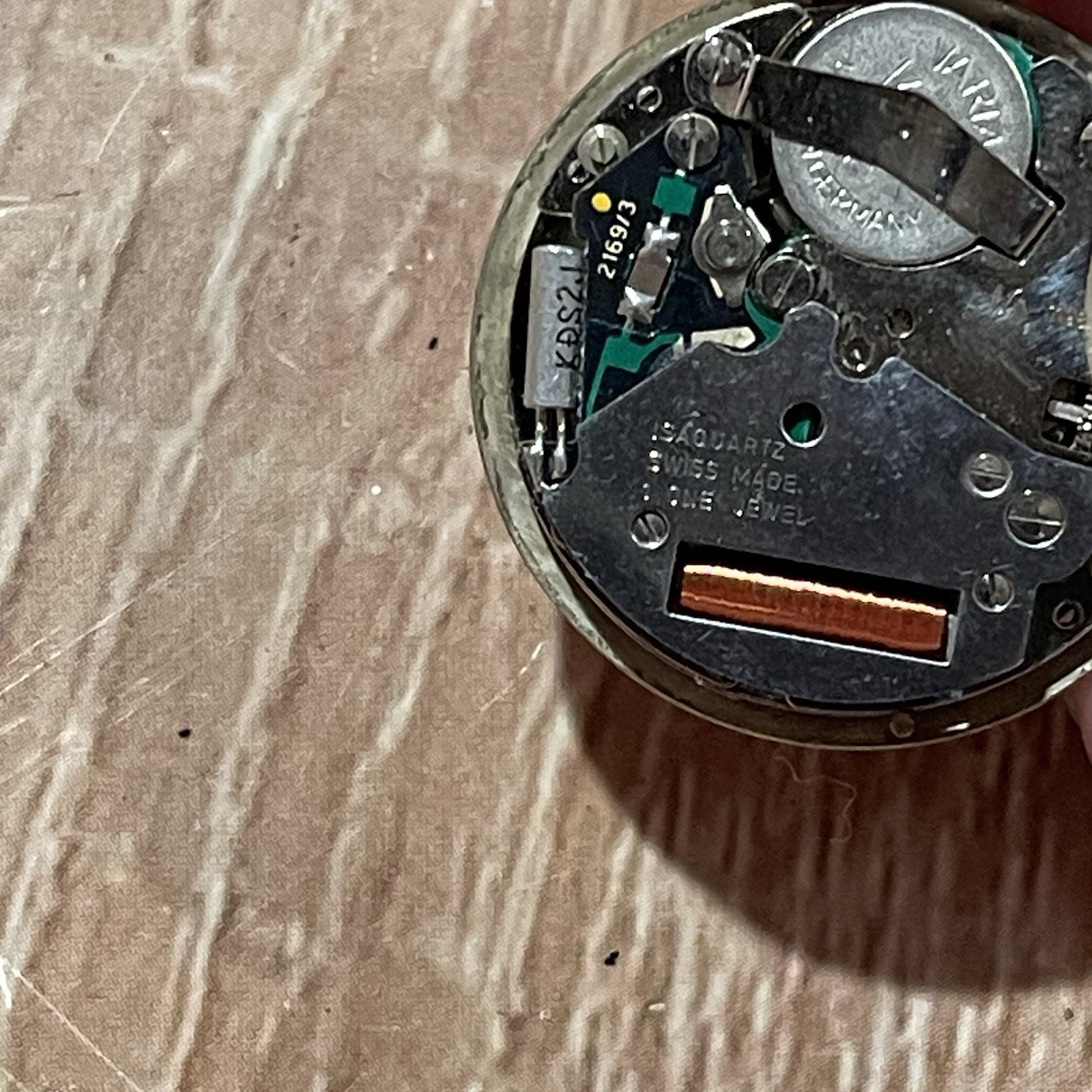 Rare Bulova Accutron 2169/3 Movement & Dial