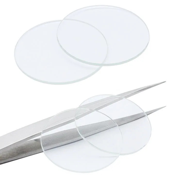 Double Dome 2mm Sapphire Crystal Glasses 20-40mm Watch Glass Lens Crystals Parts