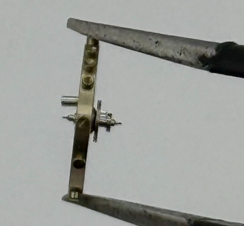 FHF 60 Balance Wheel Complete And Spring 6¾-8’’’ 200 M Watch Movement Parts NOS