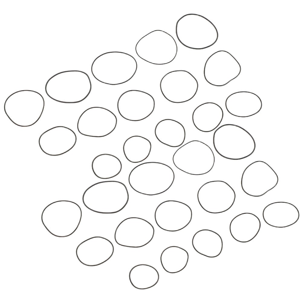 750 Pcs Watch Seal Back Cover Gasket Gaskets Replacement