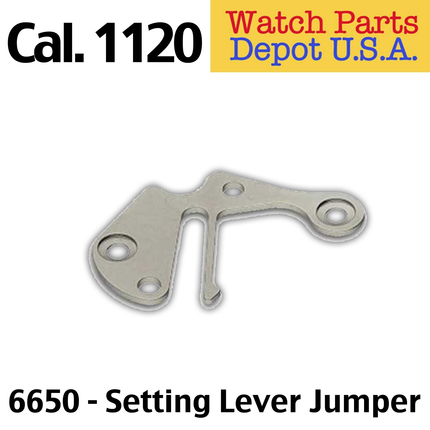 Rolex Caliber 1120-6650 Setting Lever Jumper, Swiss Quality