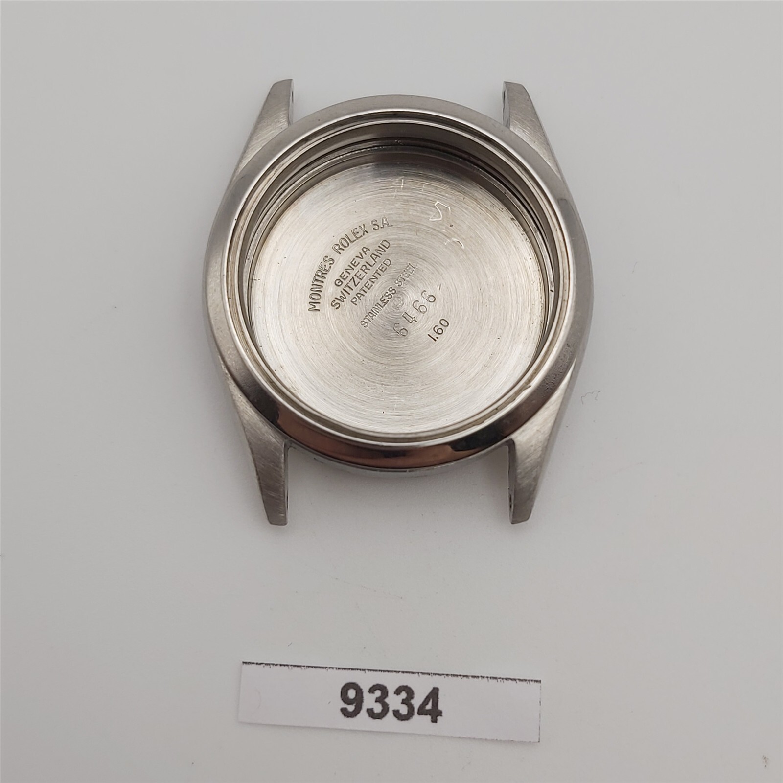 POLISHED 1960 ROLEX OYSTER DATE PRECISION REF 6466 CASE KIT UNISEX WATCH BVT9334