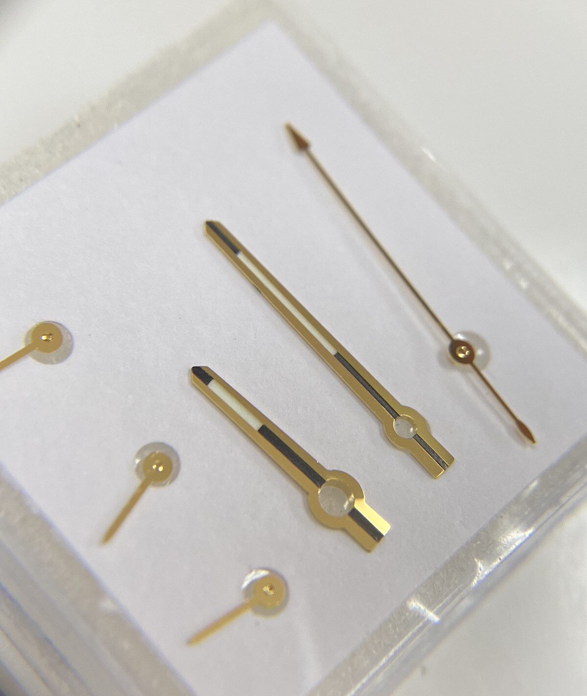 Genuine Rolex Daytona Zenith Yellow Gold Hand Set 116503 116523 116528 Cal 4130