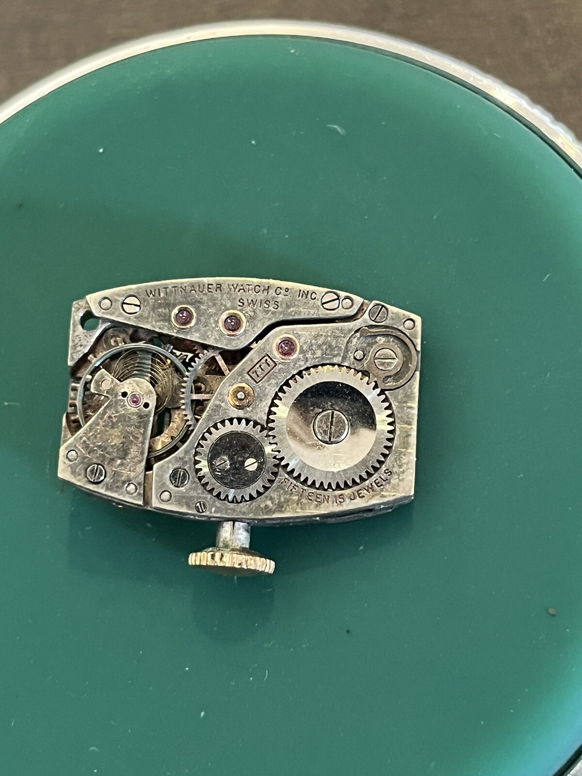 Wittnauer Cal. 7TT Watch Movement 15j