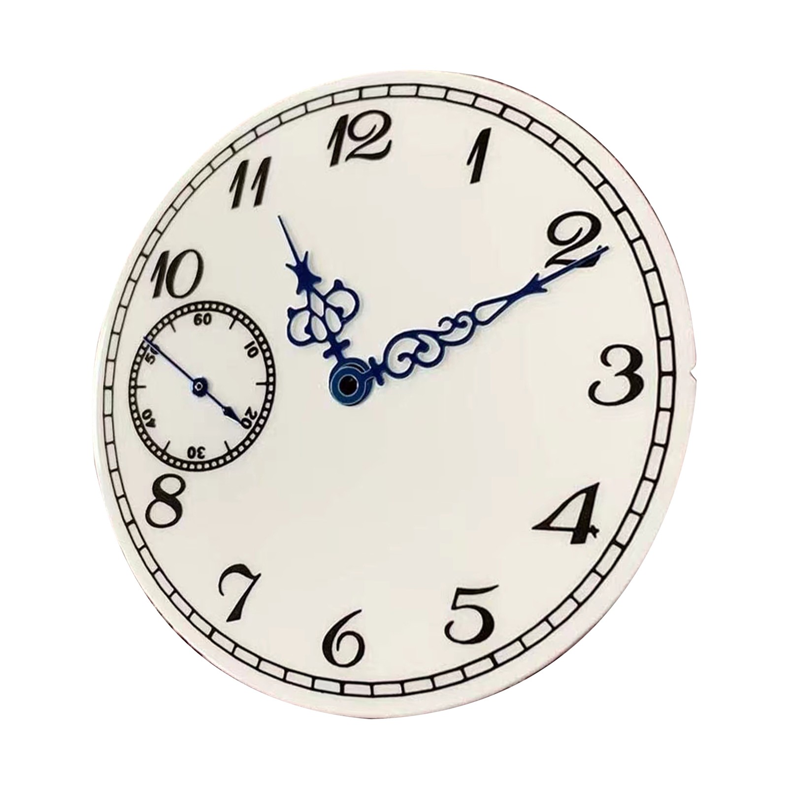 37mm Watch Dial Face+ Blue Watch Hands Kit for ETA 6497 ST3600 Movement E