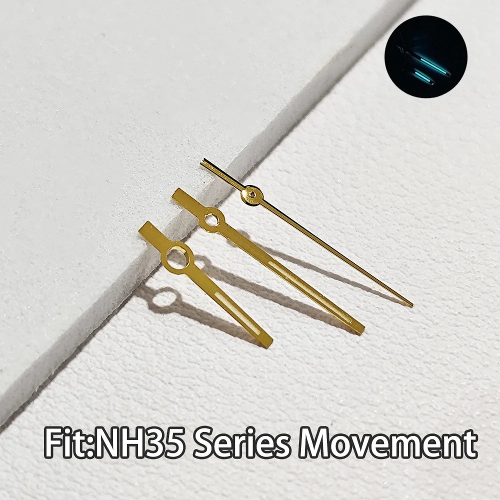Series Rose Gold Silver Gold Watch Hands for NH35/36/8215 Series Modified