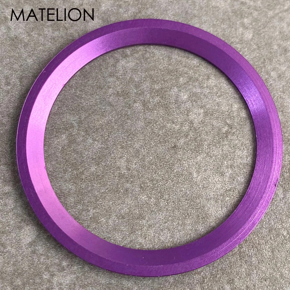 Ceramic Aluminum Watch Bezel Insert Sloping Watch Ring Diver Accessories for