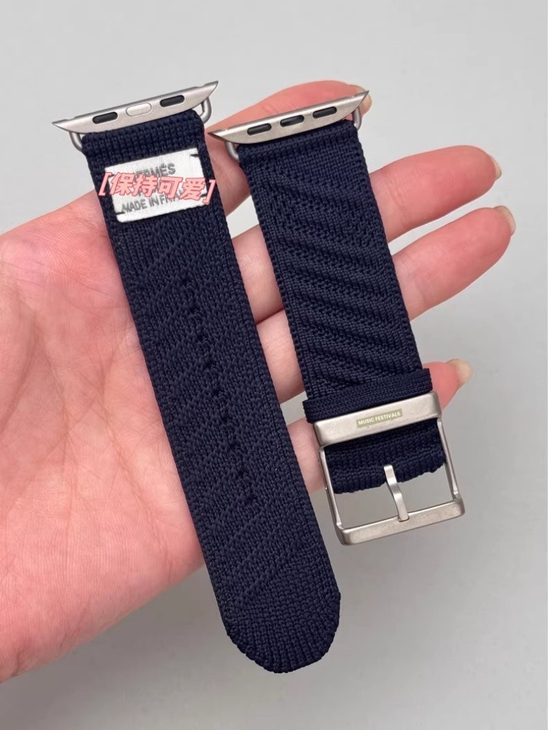 40-49mm Nylon Watch Band Strap For Apple Watch Hermes En-Mer Ultra 1/2