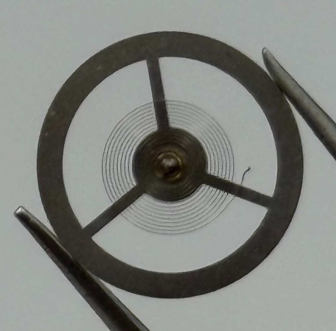 EB 8800 Balance Wheel Complete And Spring 12’’’ Renata 1309 Watch Movement Parts