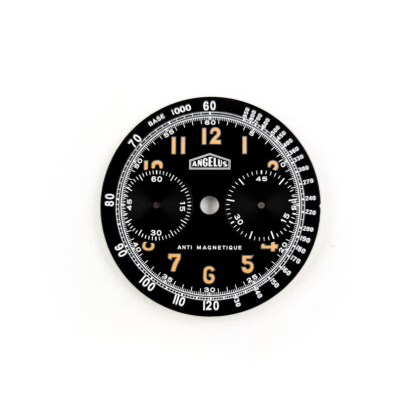 ANGELUS – 7733 VALJOUX – CHRONO – DIAL – NOS – NEW OLD STOCK – DIAL
