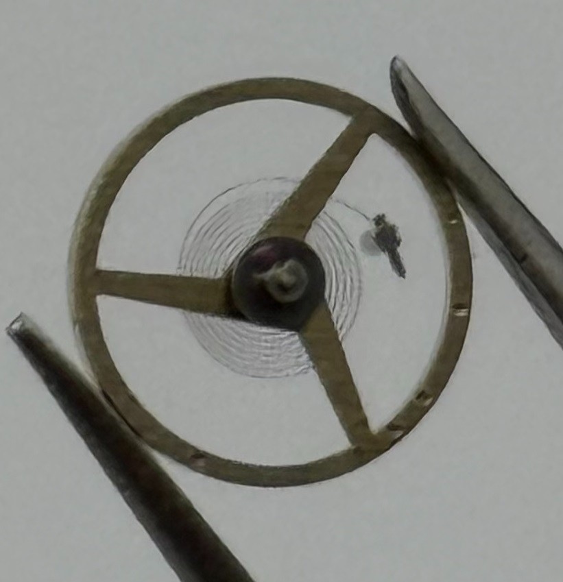 Felsa 4062 Balance Wheel Complete And Spring Renata 1484 M Watch Movement Parts