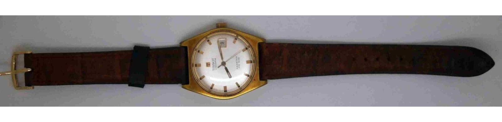 VTG TISSOT SEASTAR PR-516 Gold Plated Wristwatch