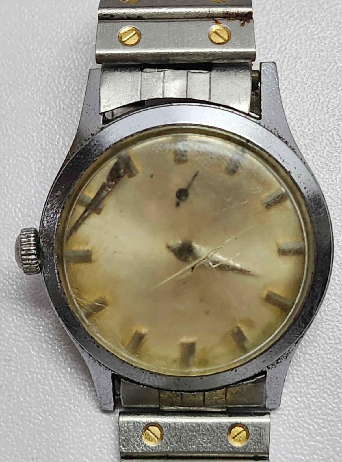 Doxa Case Seeland Sidney 17J Swiss Mechanical Watch Parts Repair Project