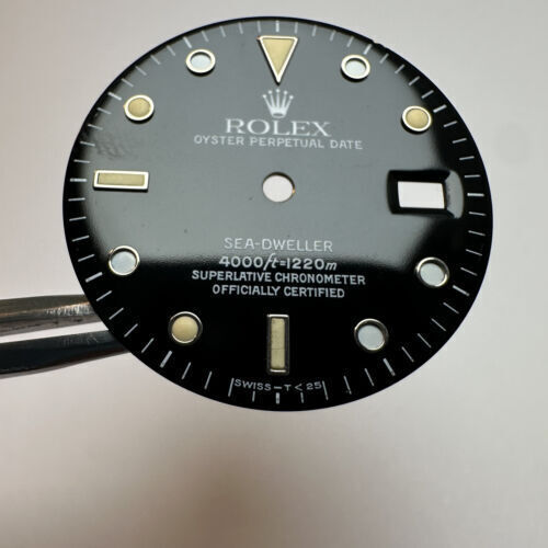 Rolex Sea Dweller 16600 16660 Dial vintage used as pics