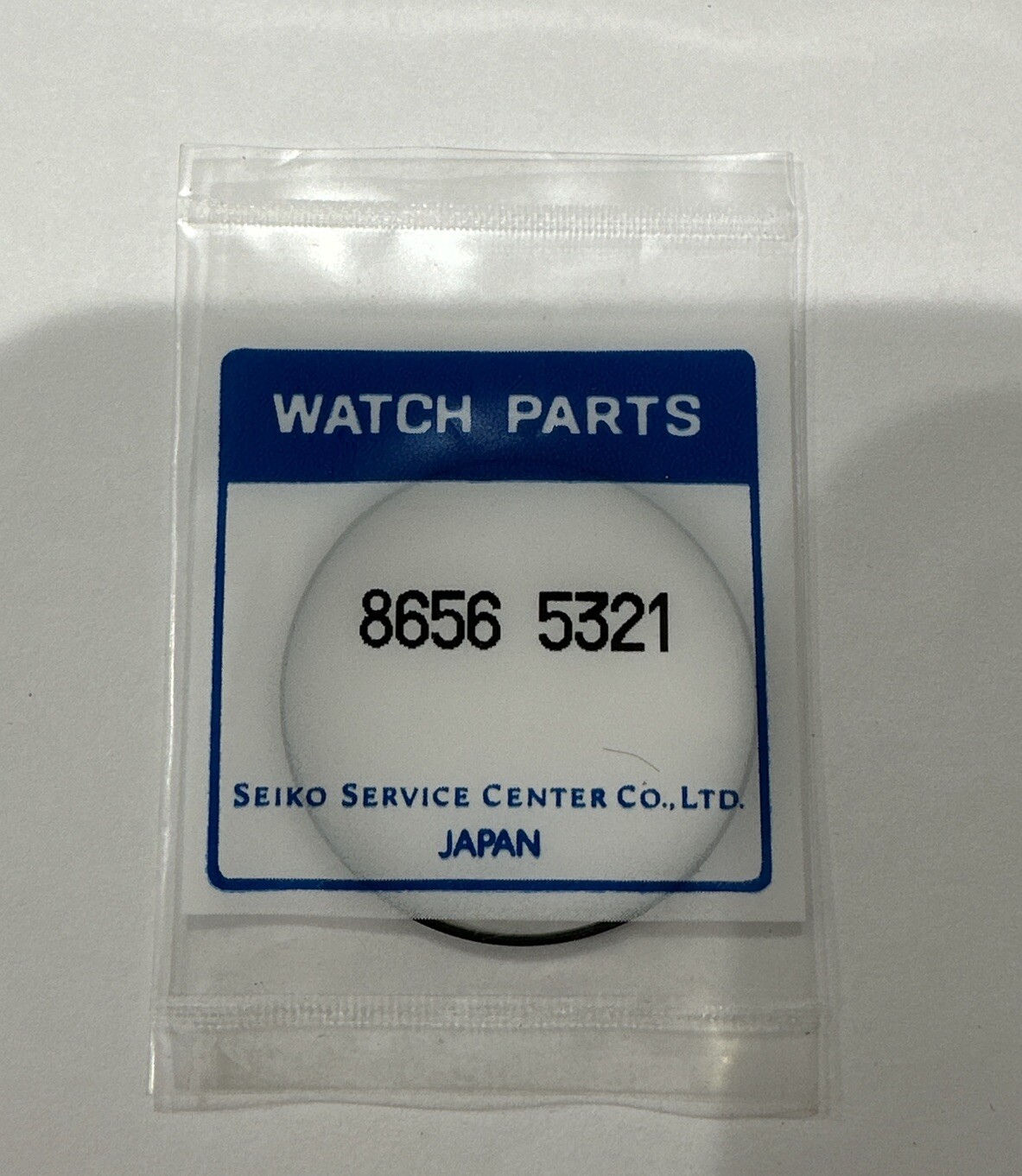Genuine Seiko 5M42, 5M62, 7T32, 7T62, 7T92 Crystal Gasket Part 8656 5321