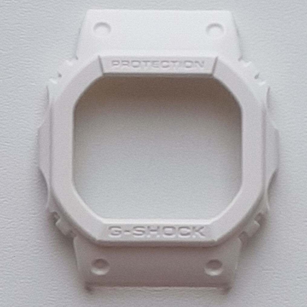Casio Genuine Factory Replacement G Shock Bezel DW-5600CU-7 DW-5600YU-7 white