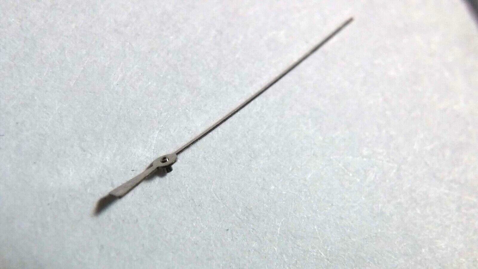 Valjoux 72 88, Sweep Second Hand, WHITE / Silver, For Chronograph, NEW, 15.5mm