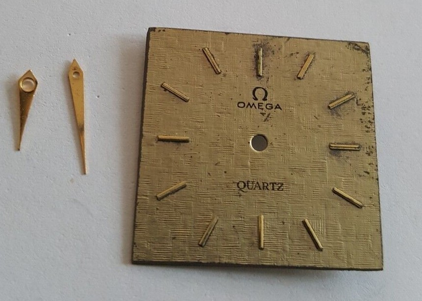Omega Dial For Caliber 1380 + Hour and Minute Hands