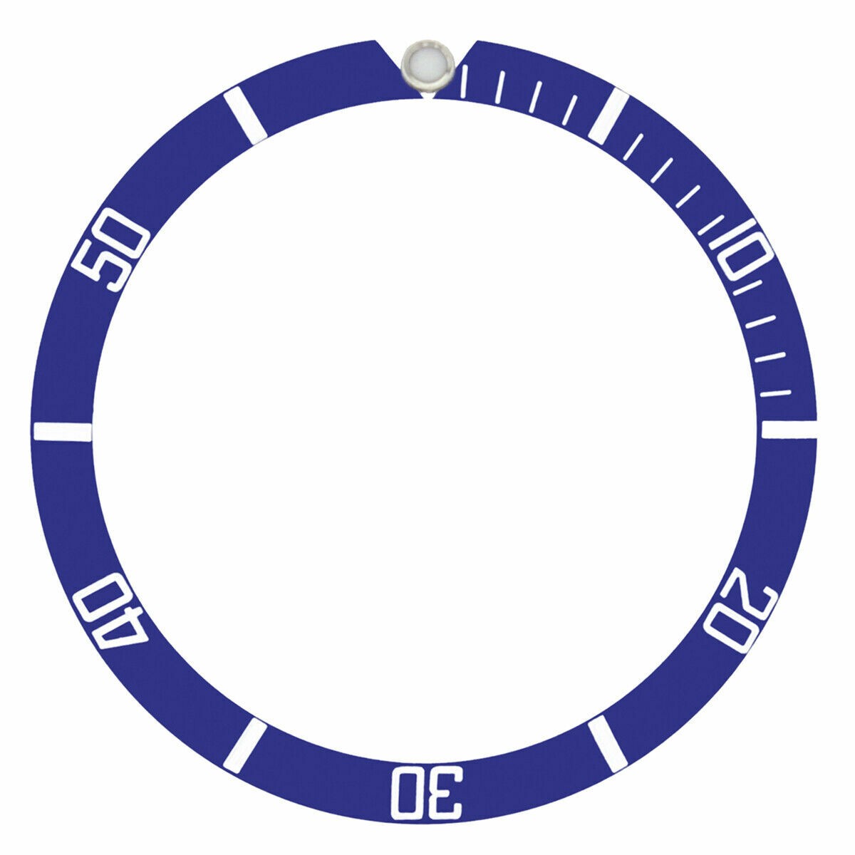 BEZEL INSERT FOR ROLEX SUBMARINER 5508 5512 5513 5517 1680 WATCH BLUE