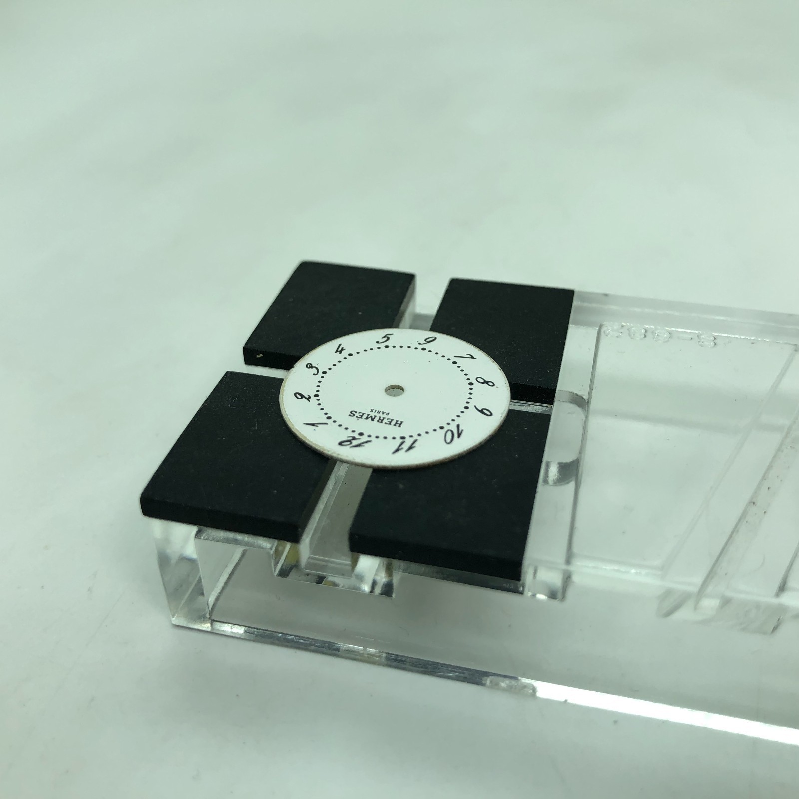 [w2466] HERMES DIAL Arceau 20mm Non date EX/VG
