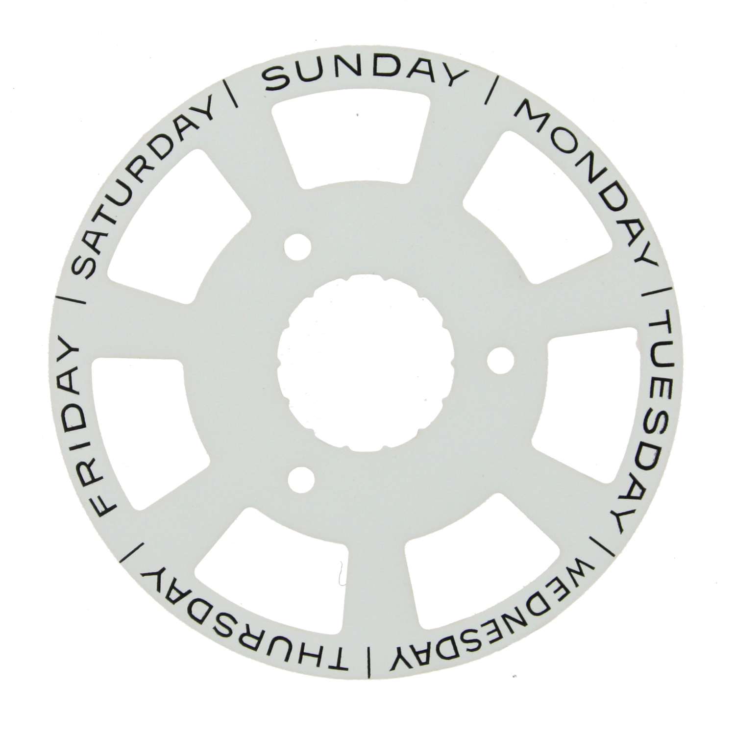 Day Disc to fit Rolex President II 218239 Caliber 3156 White color