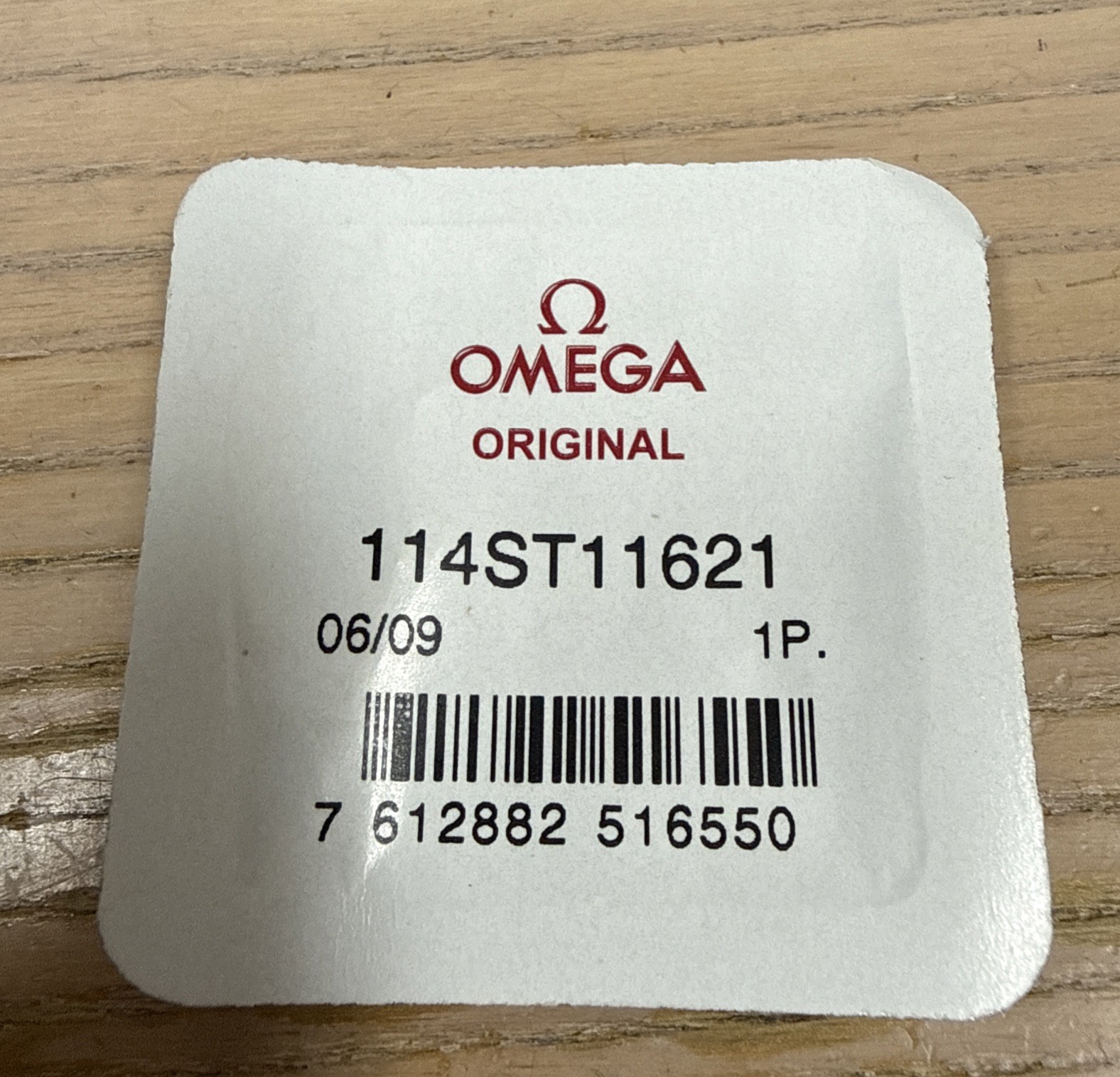 Genuine Omega Link S S And 2 Pins 114ST11621 New Sealed