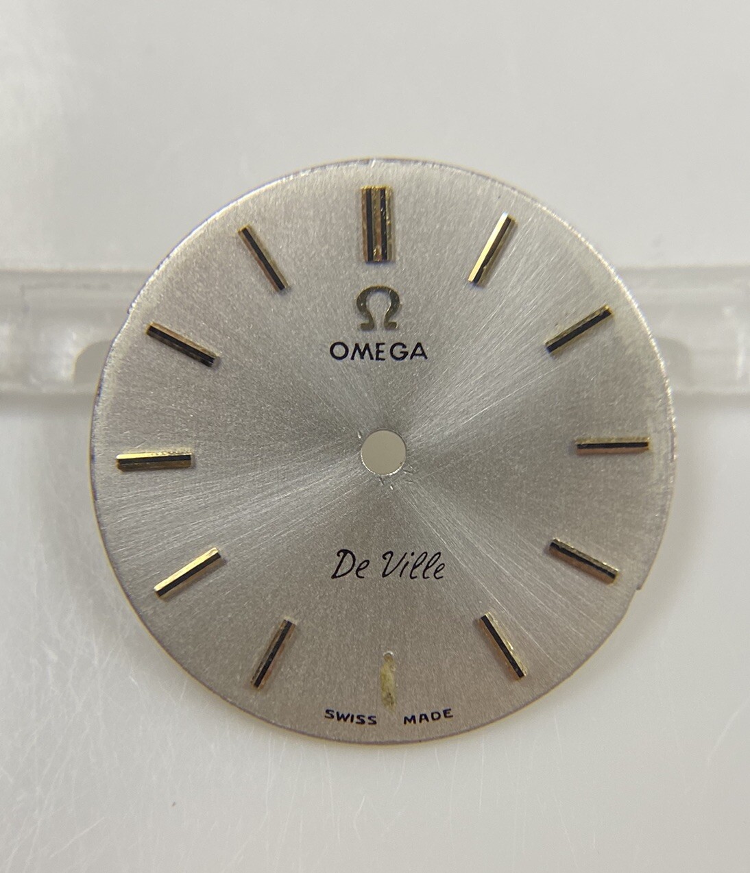 Original Omega De Ville Cal. 620 Silver/Gold Stick 20.5mm Dial