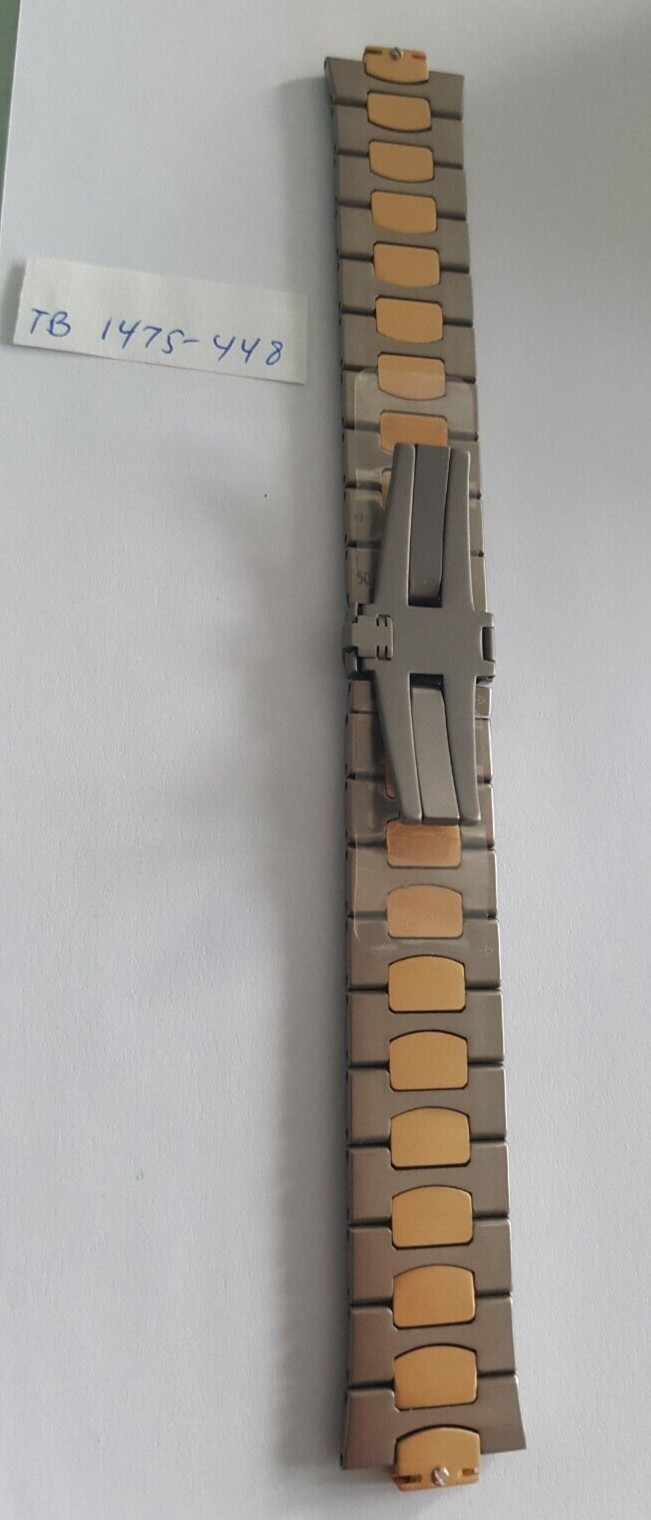Omega Titanium-18KT Yellow Gold Plated Bracelet Number TB1475-448