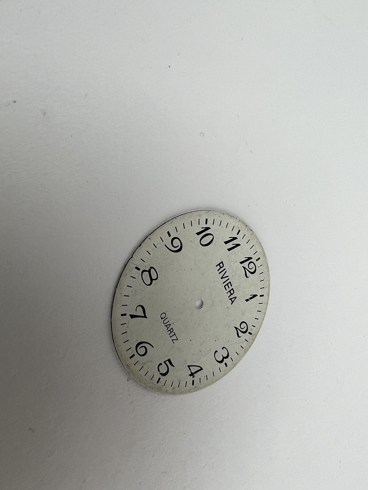 Vintage Rare Riviera Watch – Face ONLY White