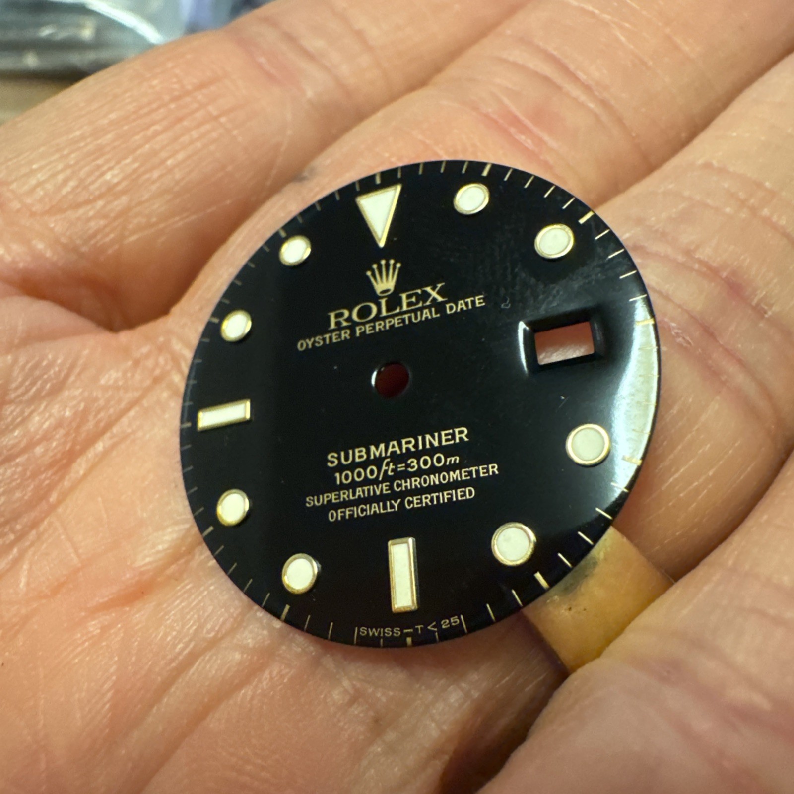 Original Rare Rolex Oyster Submariner 16618 16613 dial excellent condition (S1)