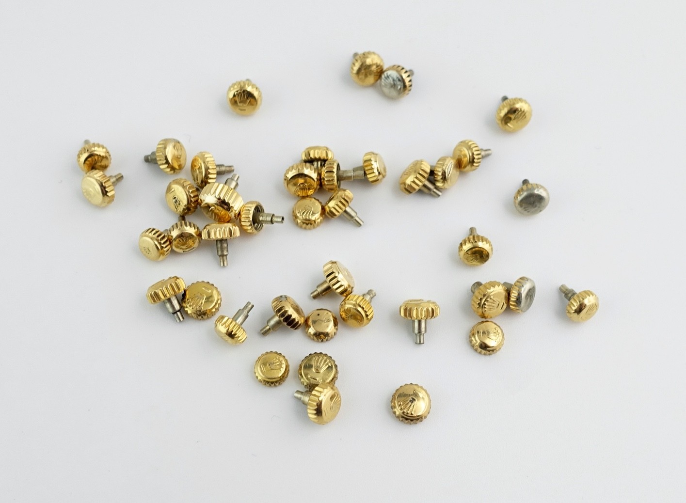 Rolex 18K Gold Crowns for Scrap Gold or Parts (Item #531)