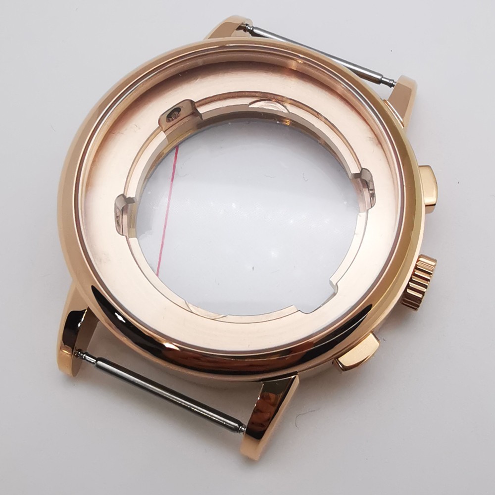 42mm Men’s Watch Parts Sterile Watch Case Dial Hands with ST1655 movement