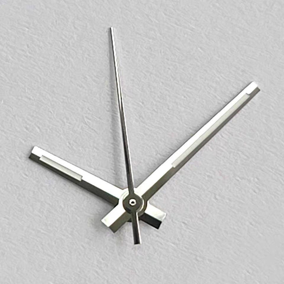 1 Set Simple Slim Luminous Watch Hand Silver Gold Rose For NH35 NH36