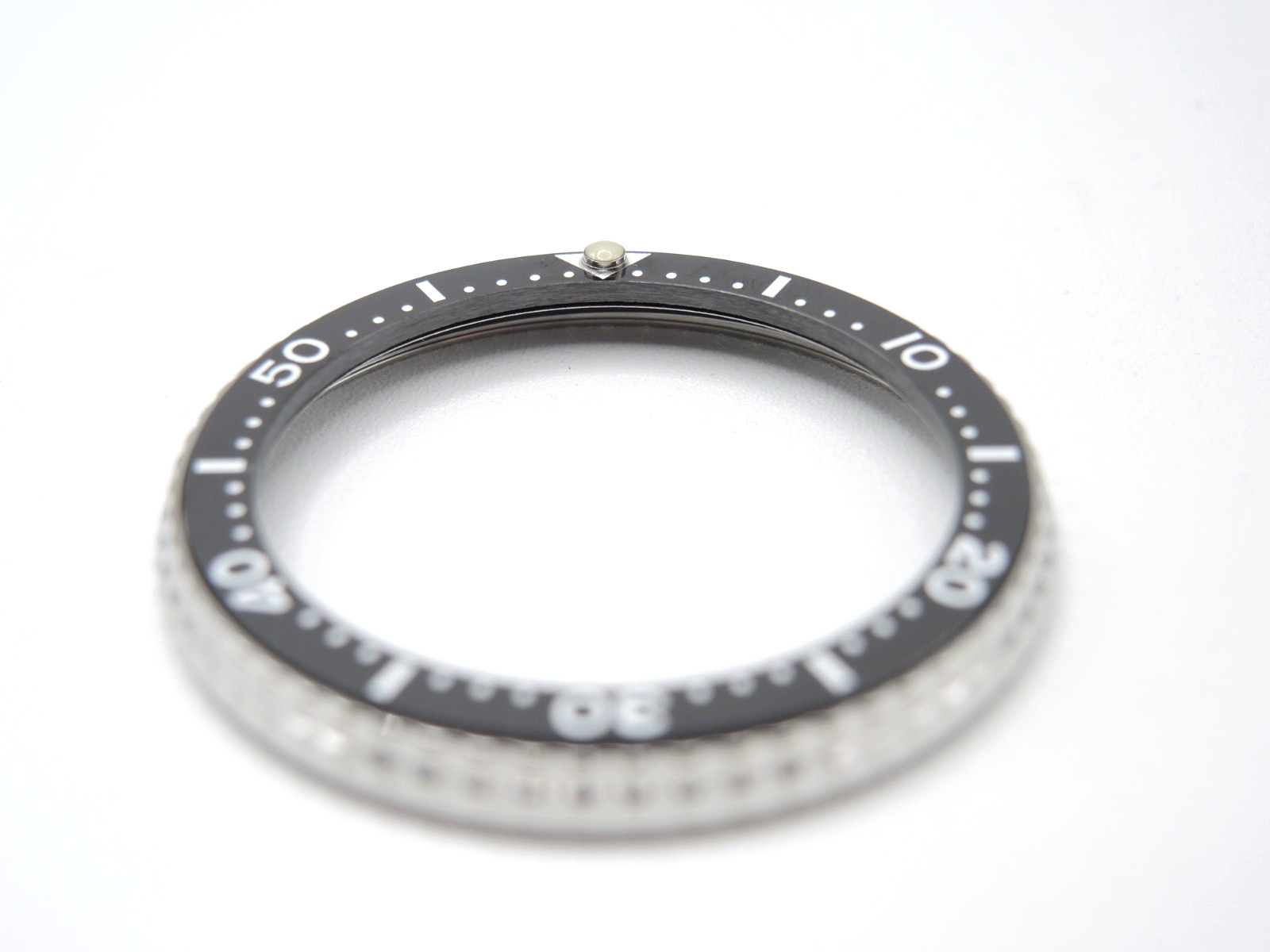 NEW CERAMIC BLACK BEZEL INSERT & STAINLESS BEZEL FOR DIVERS 7002-7001 /6309-7040