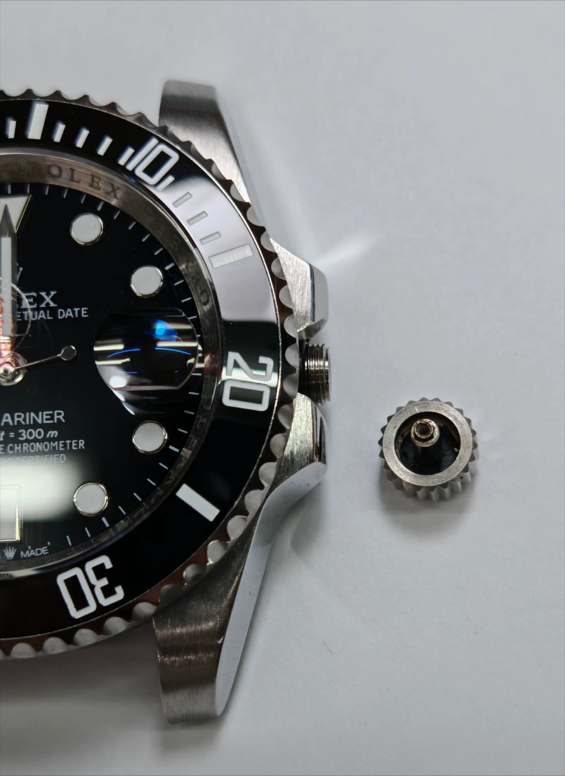DIY Watch Part Kit for Submariner 2836 8215 41mm Case+Dial+Hands+Steel Strap