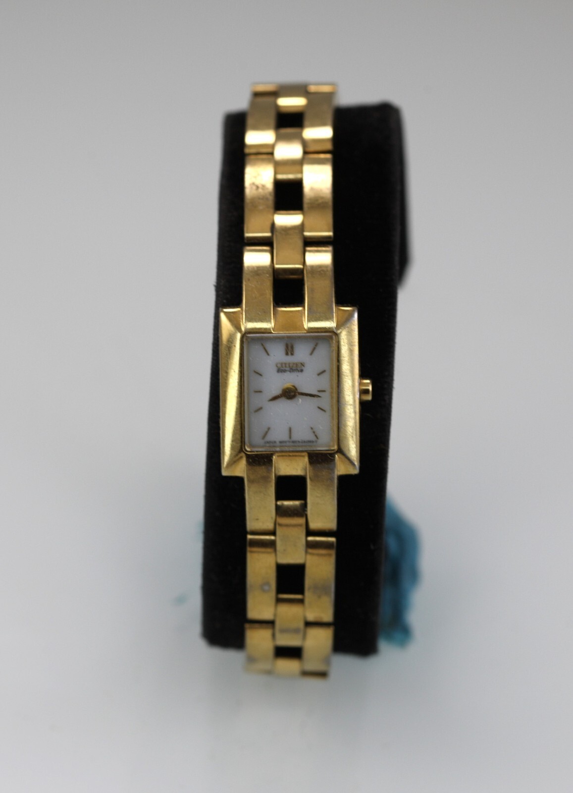 Citizen Eco Drive Watch Women B023-K18388 Gold Stainless St WR NON-WORKING