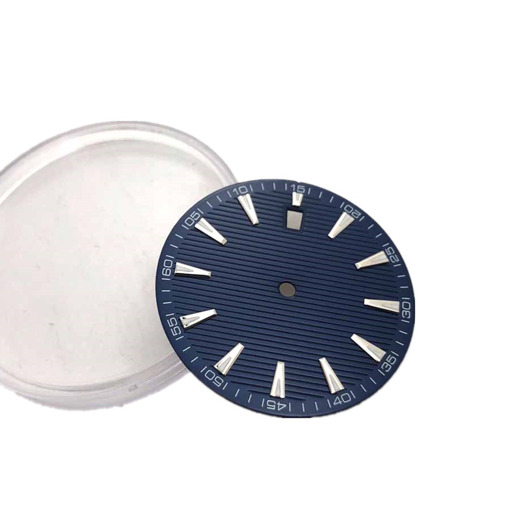 33.5mm Watch Dial Face Plate Date @3 Replacement Part For NH35/NH35A Movement G