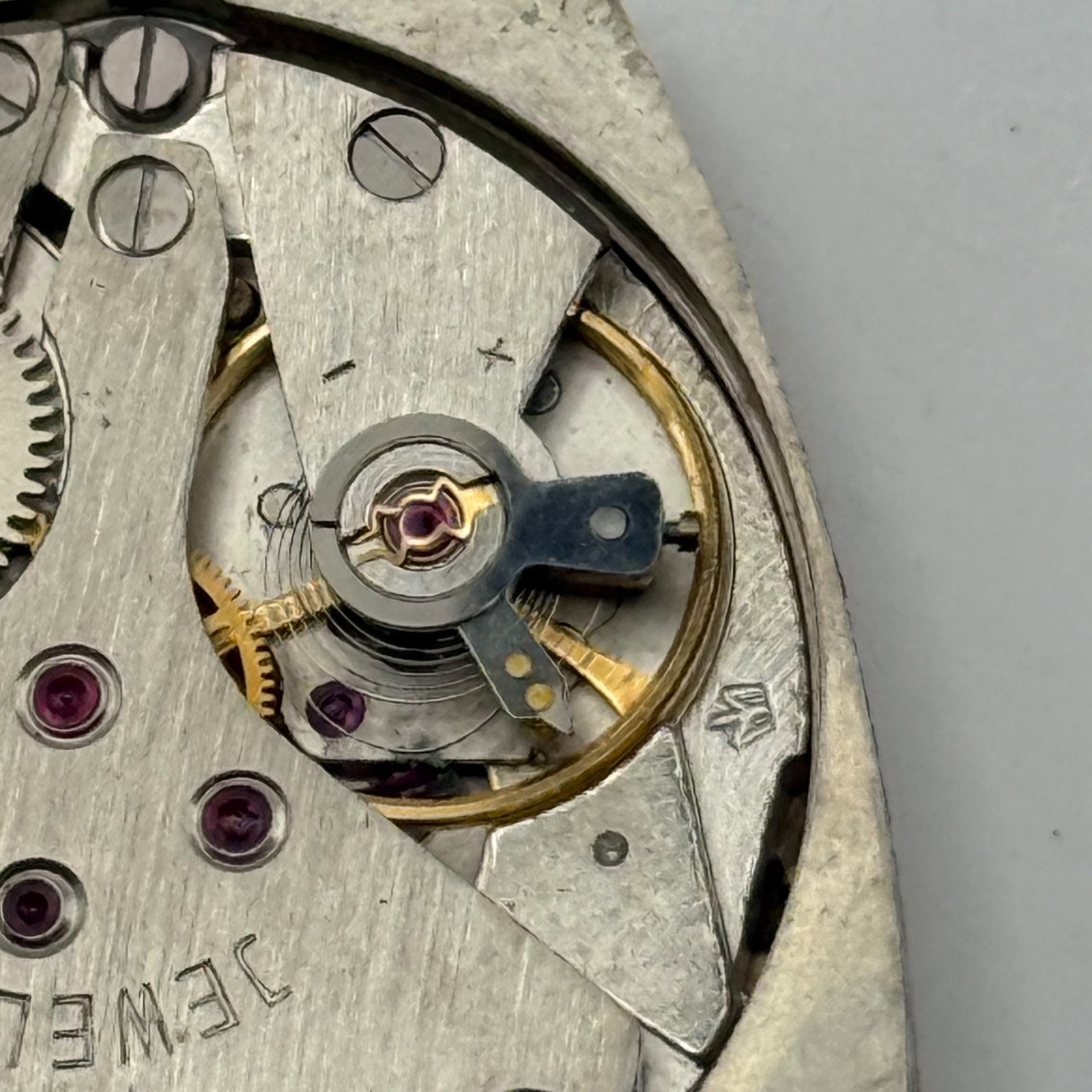 Poljot P2609 Watch Movement RARE Sekonda 17 Jewels Manual Wind For Parts 27.5mm