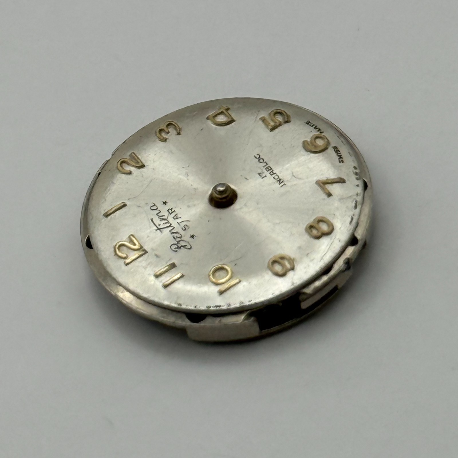 ETA 2512 Watch Movement Bentima 17 Jewels Swiss Manual Wind Parts Repair 17.5mm