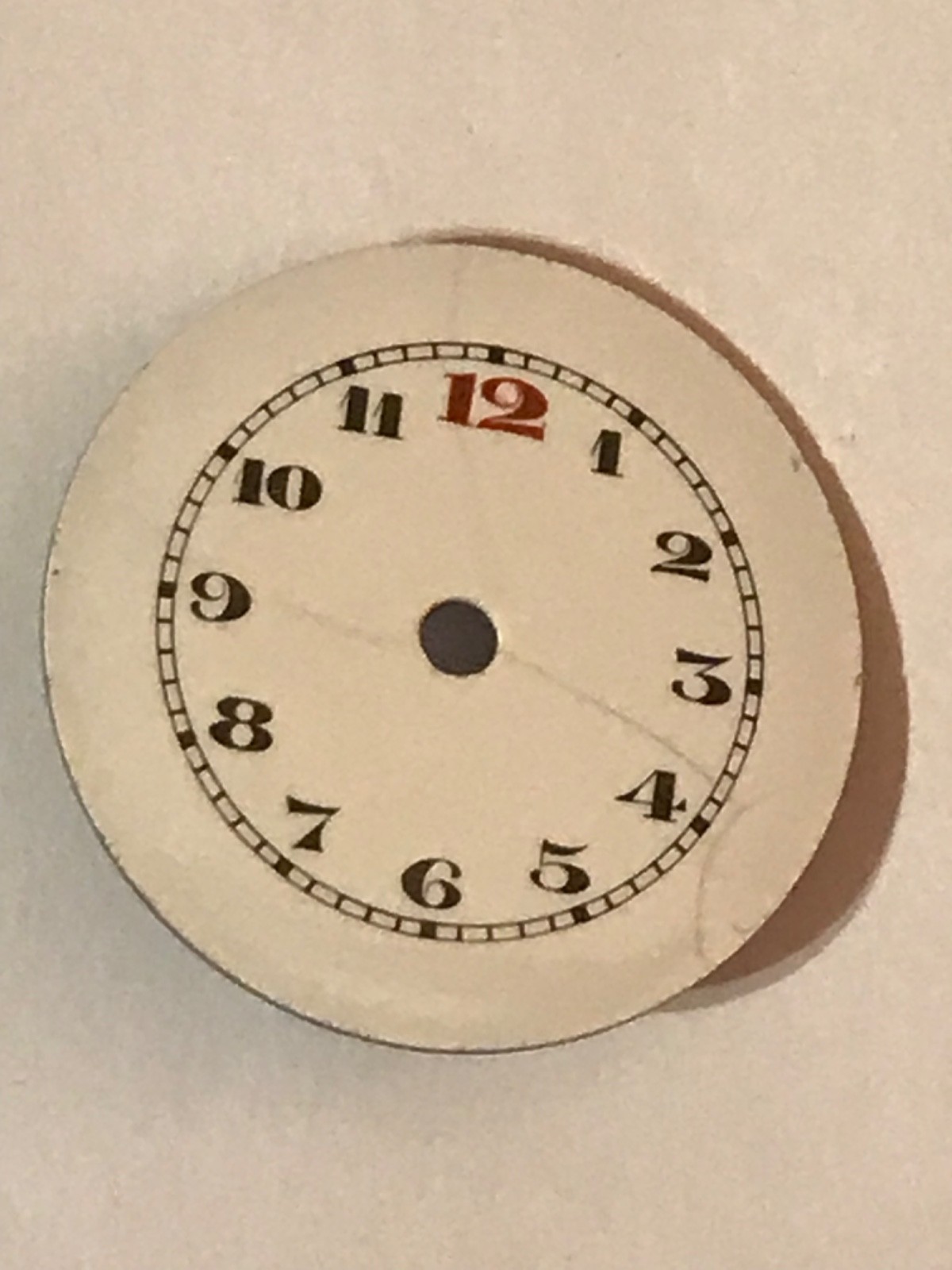 Antique Ladies Watch Enamel Dial 23mm Diameter
