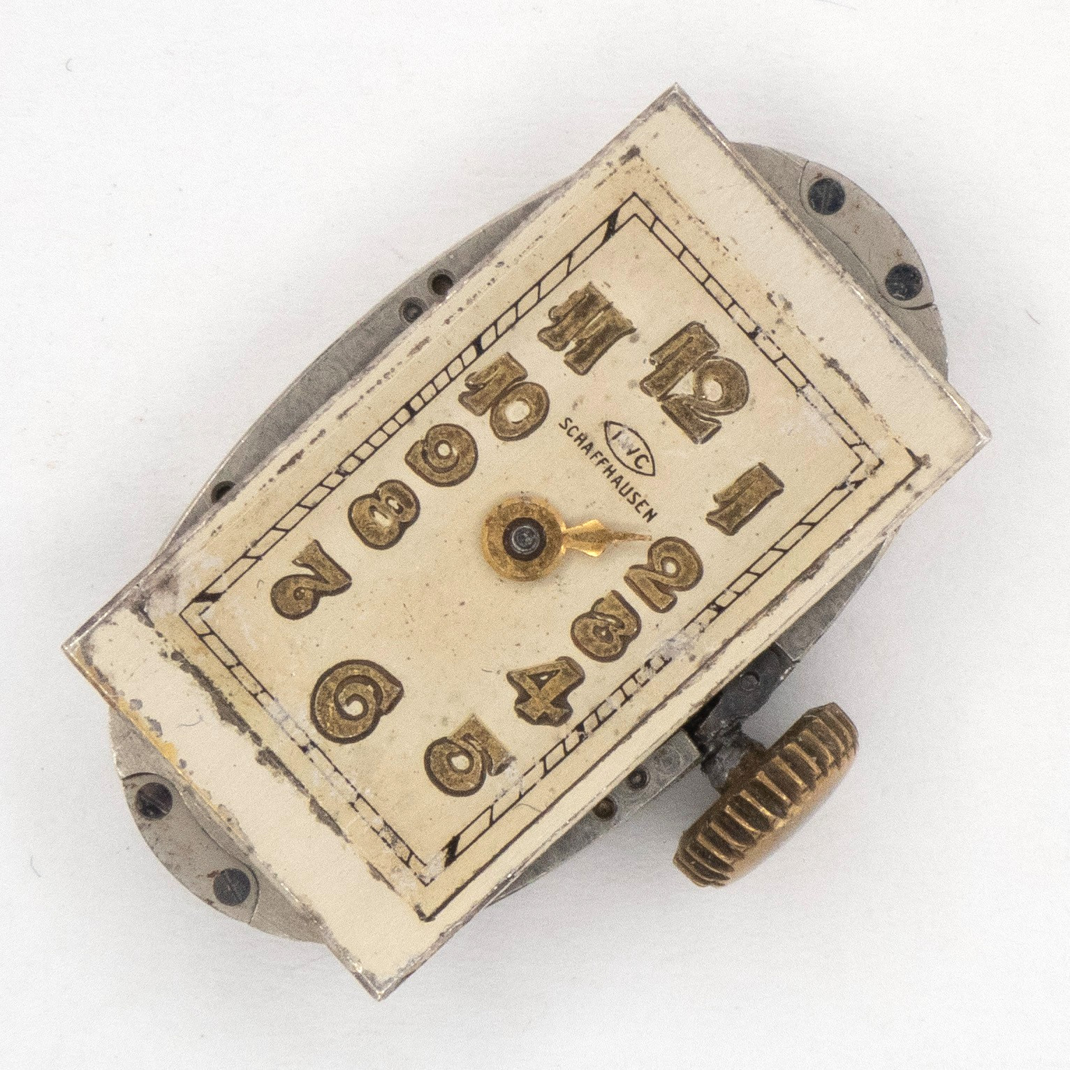 Vintage International Watch Co. IWC 12.4 x 22 x 4.2 mm Wristwatch Movement